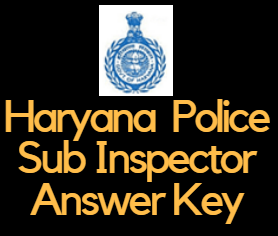 Haryana Police Answer Key 2018